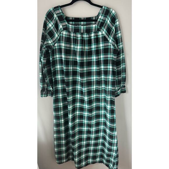 Latuza Cotton Flannel Nightgown - Picture 1 of 4